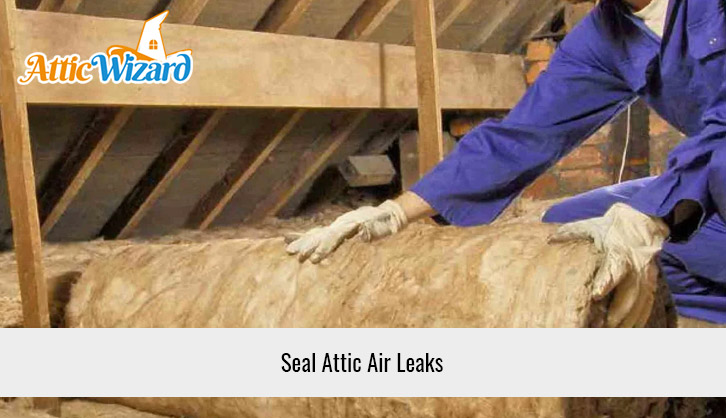 Seal Attic Air Leaks