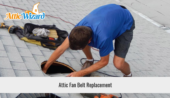 Attic Fan Belt Replacement