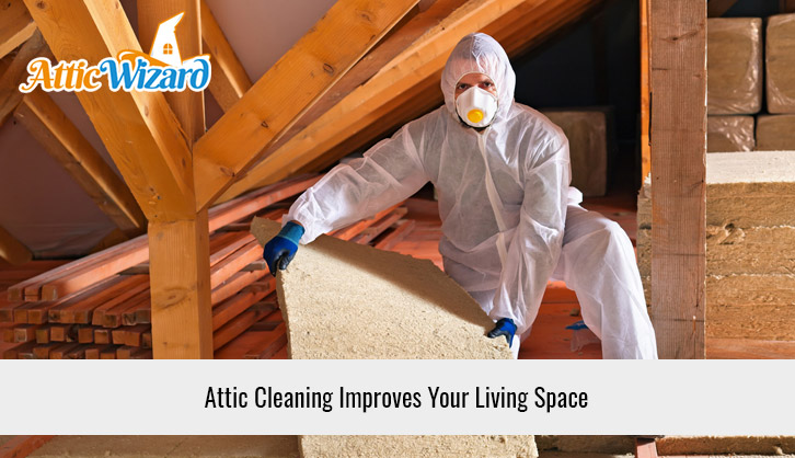 Attic Cleaning Improves Your Living Space