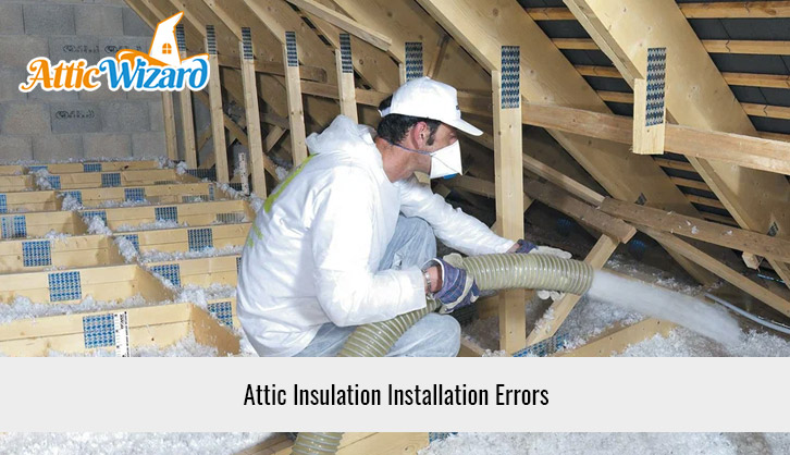 Attic Insulation Installation Errors